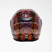 Voss 580 Conquest Neon Mandala Modular Gloss Motorcycle Helmet