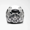 Voss 988 Moto-1 Populace Full Face Matte Motorcycle Helmet