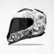 Voss 989 Moto-V Rei Full Face Matte Motorcycle Helmet