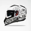 Voss 989 Moto-V Rei Full Face Matte Motorcycle Helmet