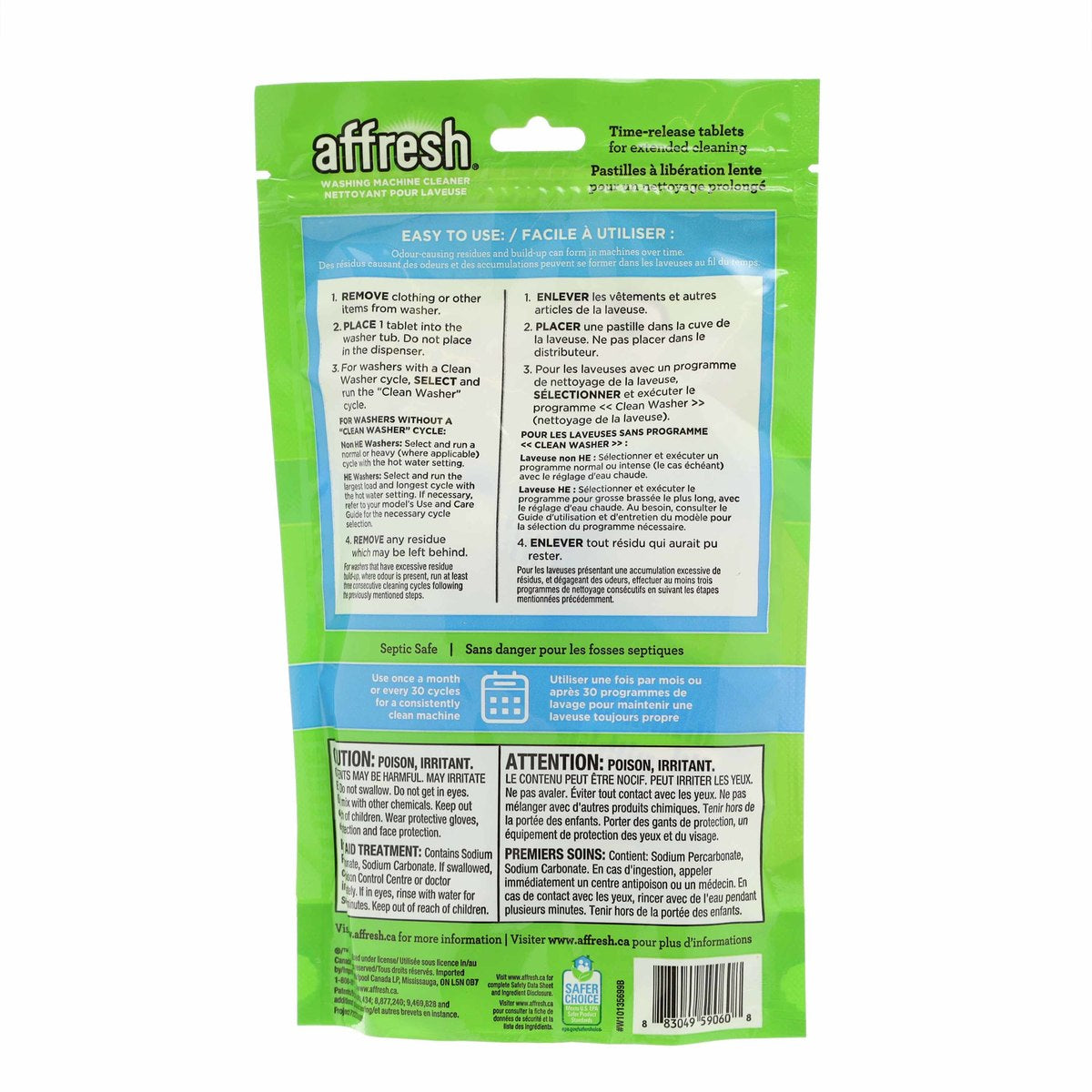W10135699 Affresh Washer Cleaner for Laundry Machines