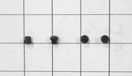 W10185266 4PK Burner Grate Foot Pad Kit for Whirlpool Range