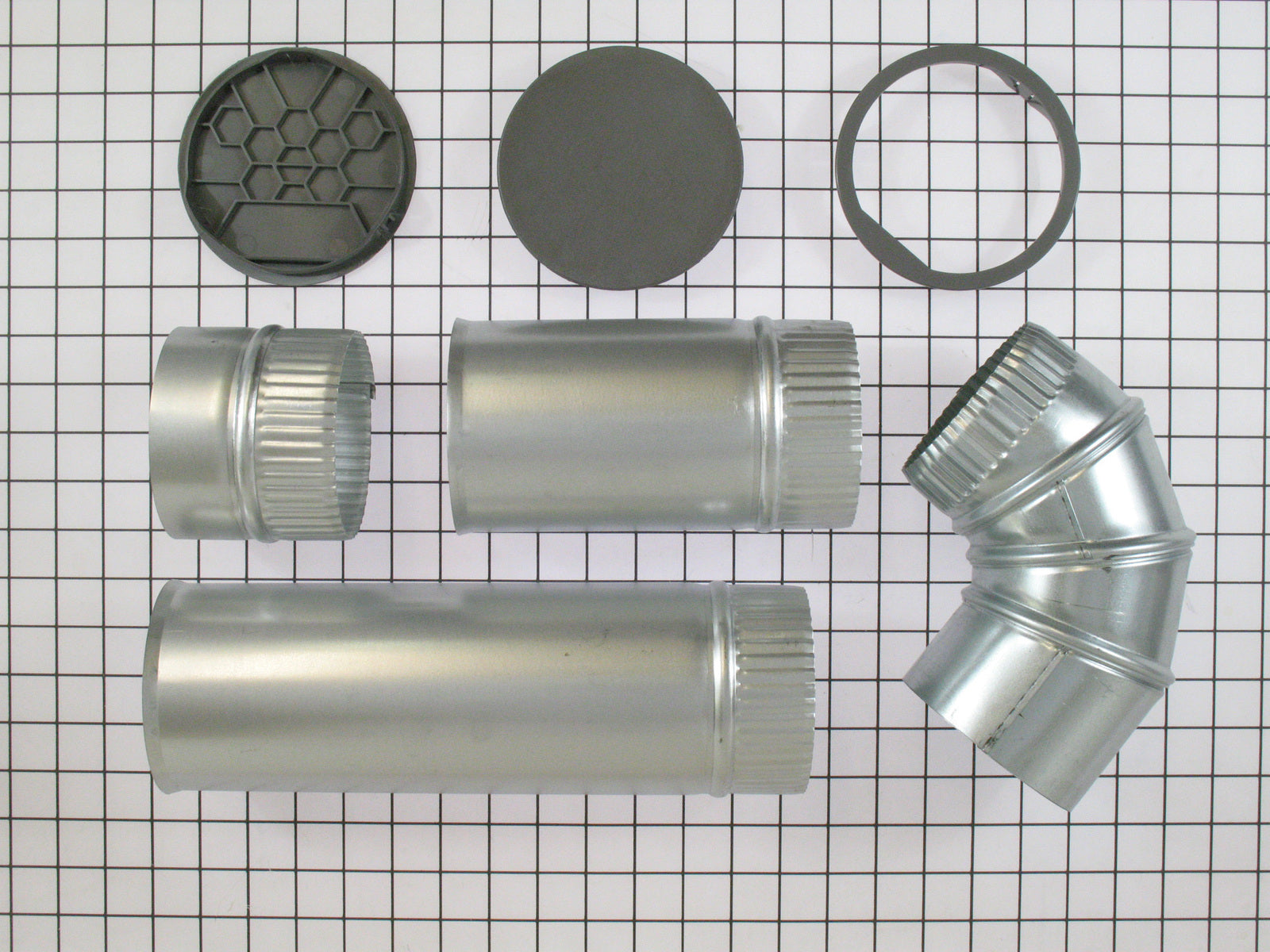 Kit de ventilation de sécheuse à 4 voies Whirlpool W10323246 pour sécheuses