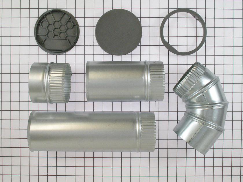 Kit de ventilation de sécheuse à 4 voies Whirlpool W10323246 pour sécheuses