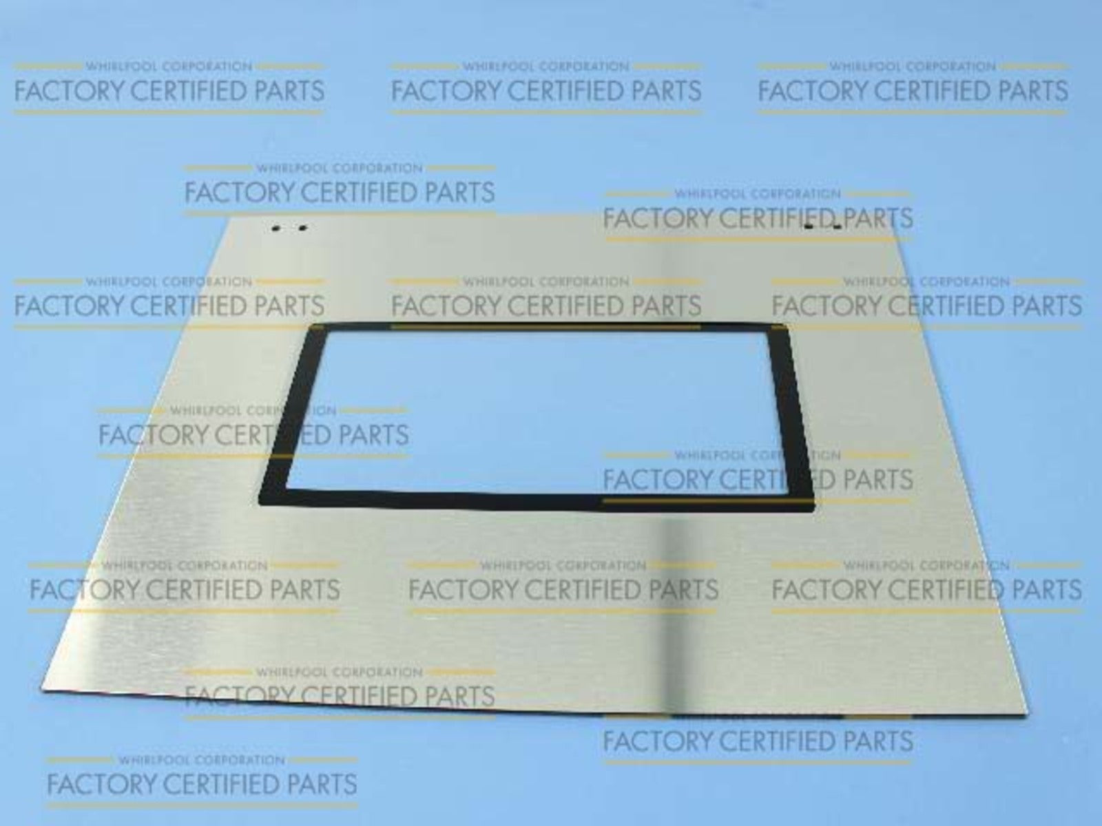 W10401225 Stainless Steel Outer Door Glass for Whirlpool Range