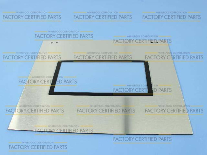 W10401225 Stainless Steel Outer Door Glass for Whirlpool Range