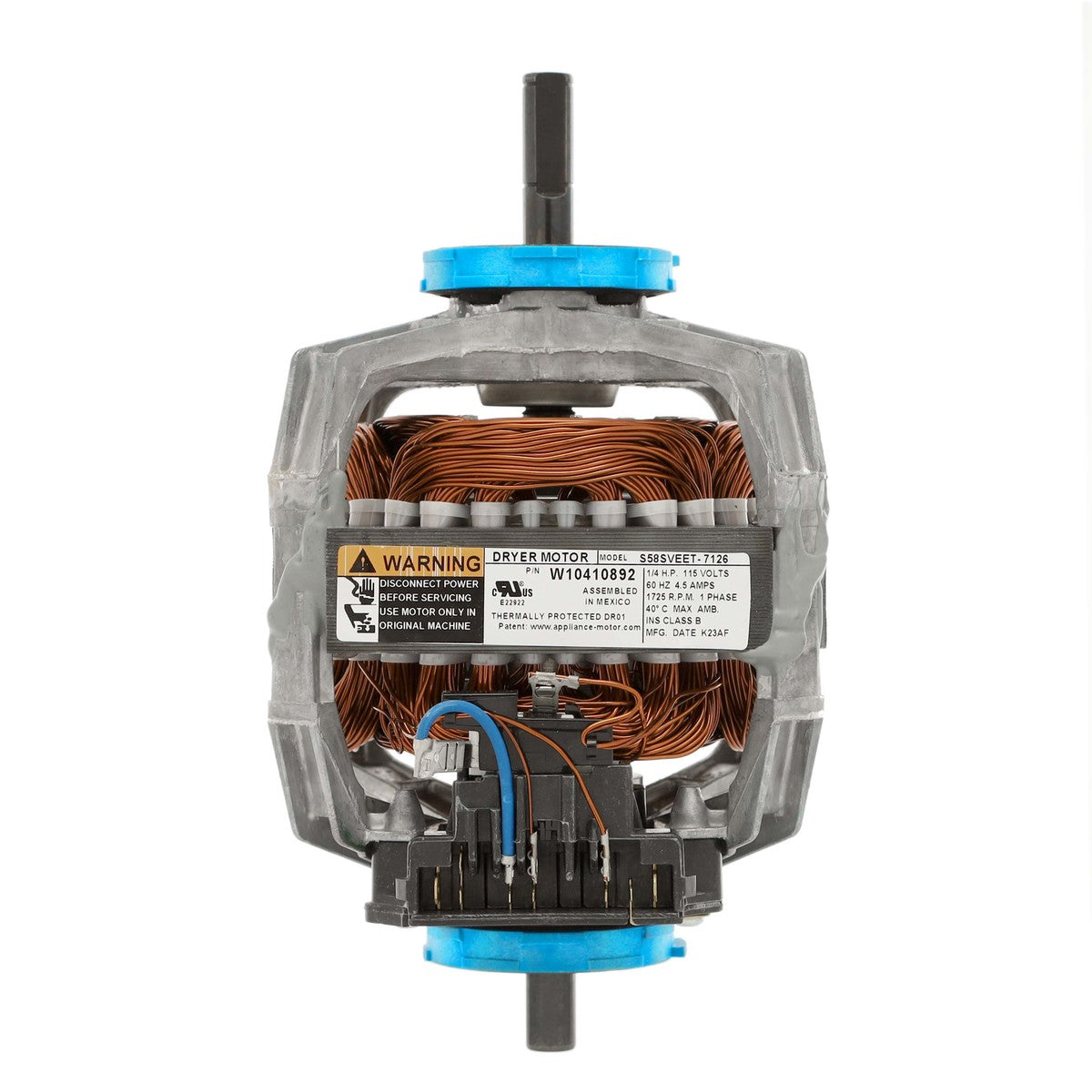 Whirlpool W10410999 Dryer Drive Motor Replacement Part