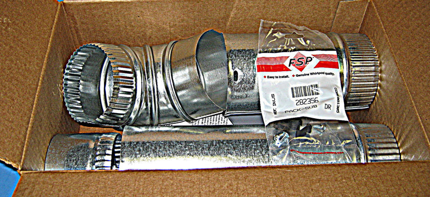 Whirlpool Dryer Exhaust Kit, Part#: W10470674