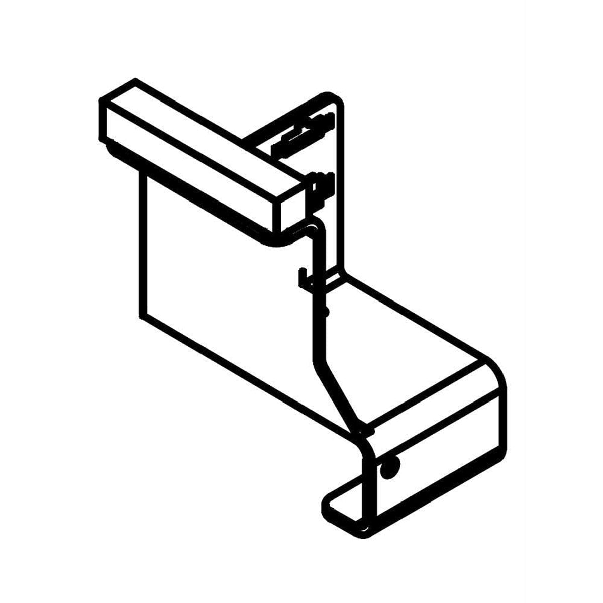 00499011 Whirlpool Refrigerator Bracket Part
