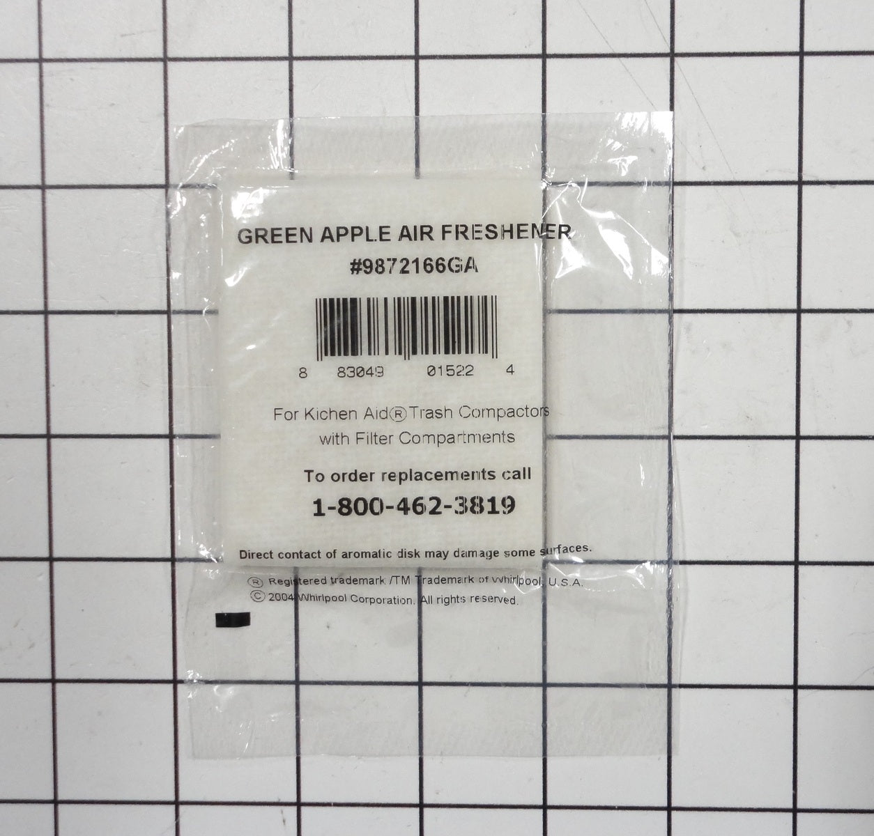 Whirlpool W10540355 Trash Compactor Bags with Deodorant