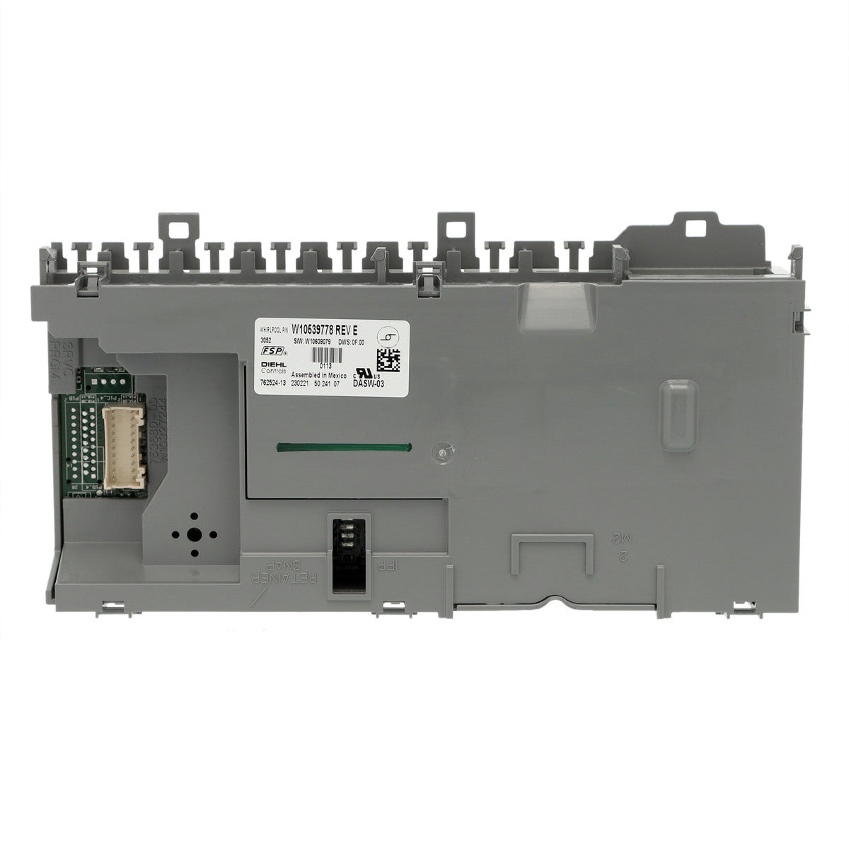 Carte de commande de lave-vaisselle Whirlpool W10595568