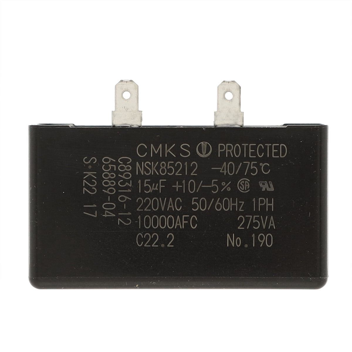 Pièce de rechange pour le dispositif de démarrage du réfrigérateur Maytag W10613606