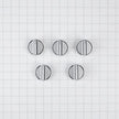 Bouton de remplacement pour plaque de cuisson Whirlpool, référence : W10698166