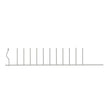 Whirlpool Dishwasher Tine Row Part W10728160