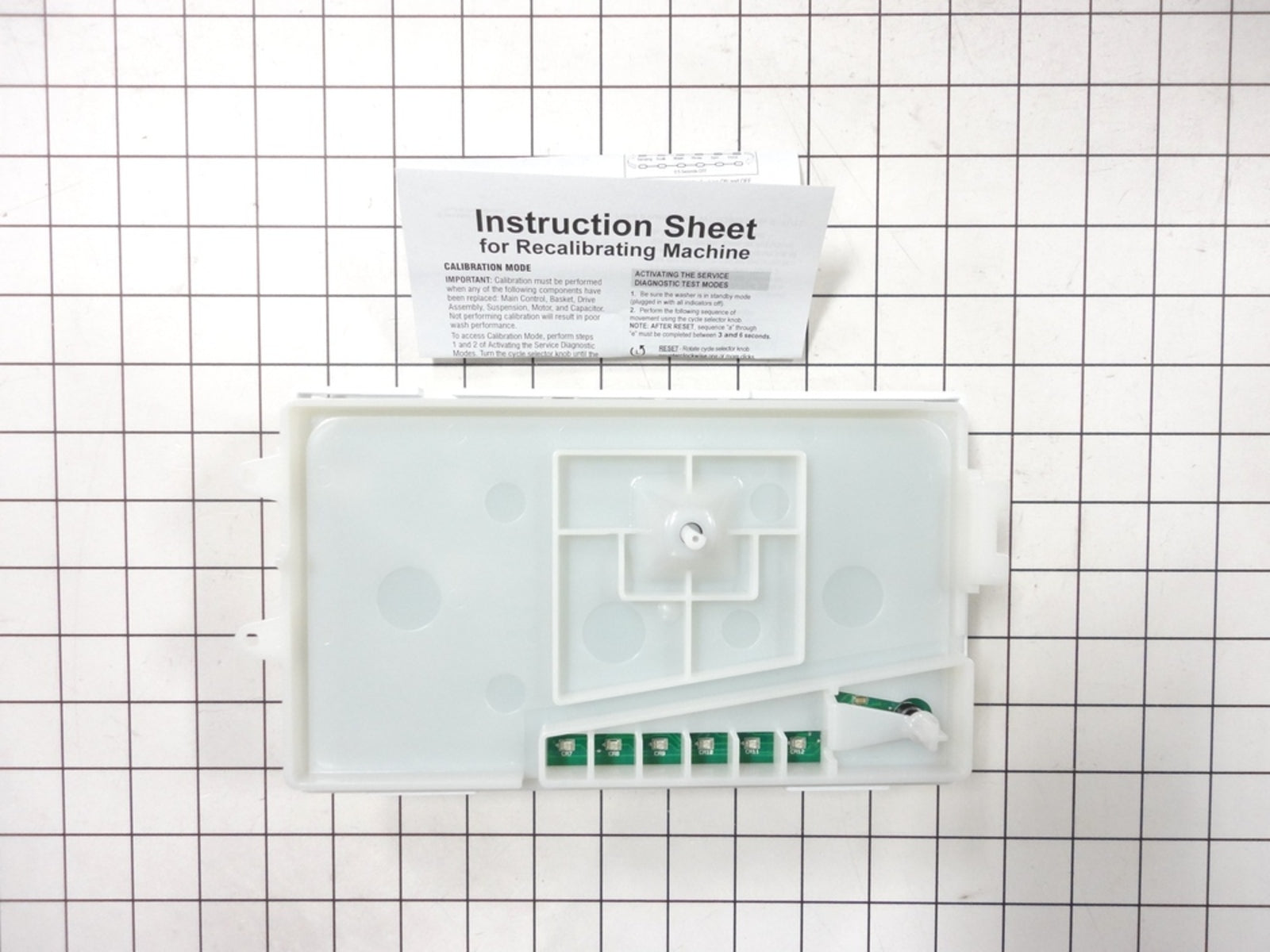 Carte de commande de lave-linge Whirlpool, pièce W10745340