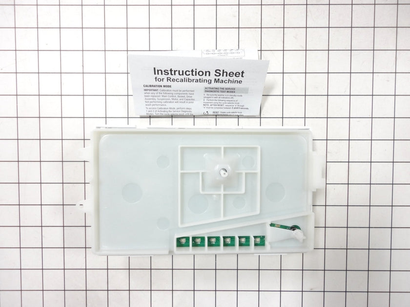 Carte de commande de lave-linge Whirlpool, pièce W10745340