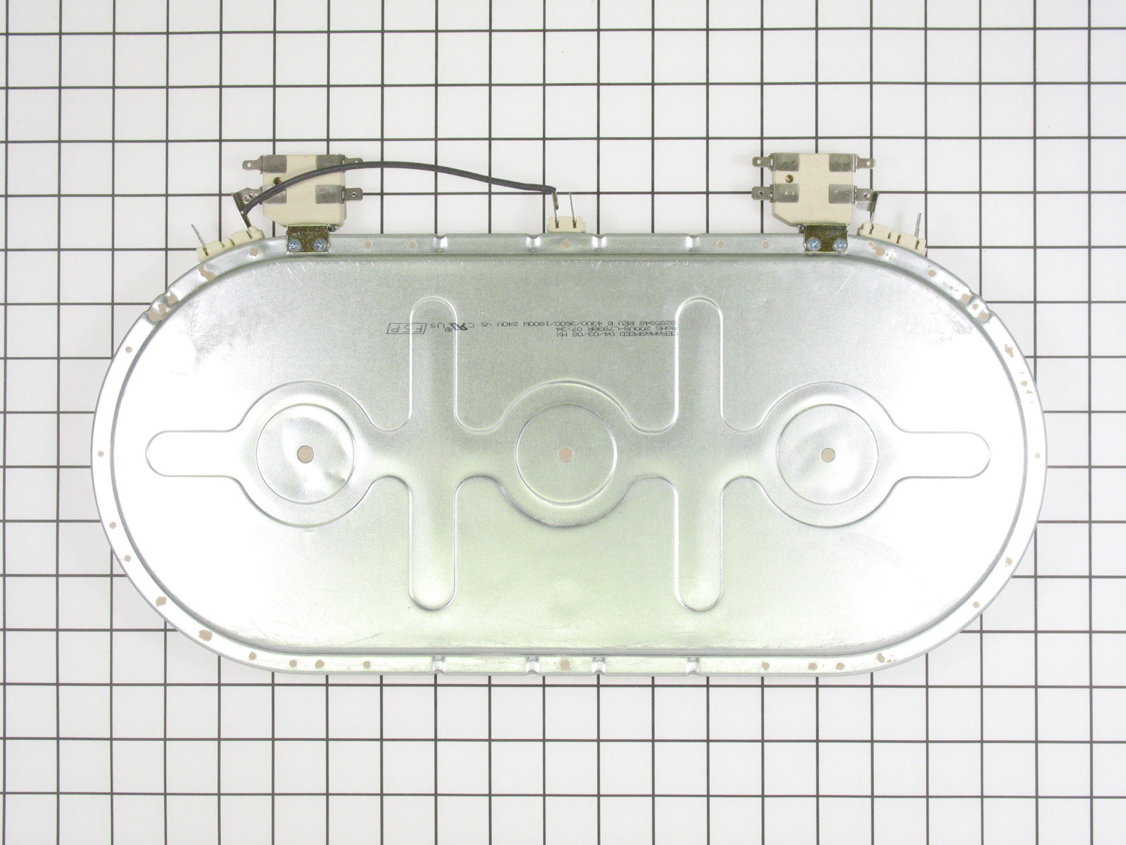 W10823695 Whirlpool 4300W Radiant Bridge Element for Range