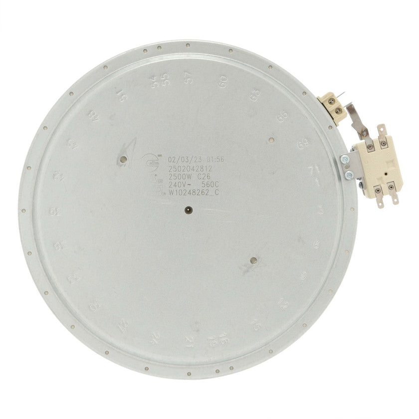 W10823696 Élément de surface radiant pour four Whirlpool