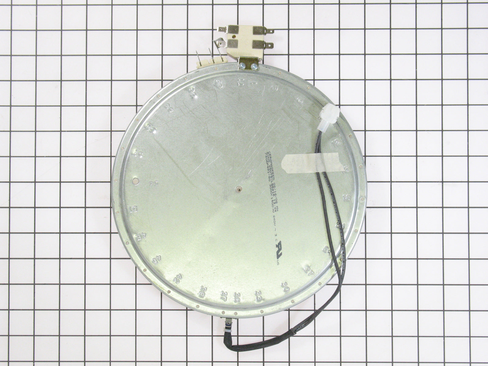 W10823724 Radiant Surface Element for Whirlpool Range