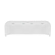 Whirlpool W10861225 White Dryer Door Handle Part