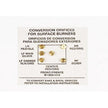 Cartouche SPUD-ORFCE, pièce pour plaque de cuisson Whirlpool, référence W10909678