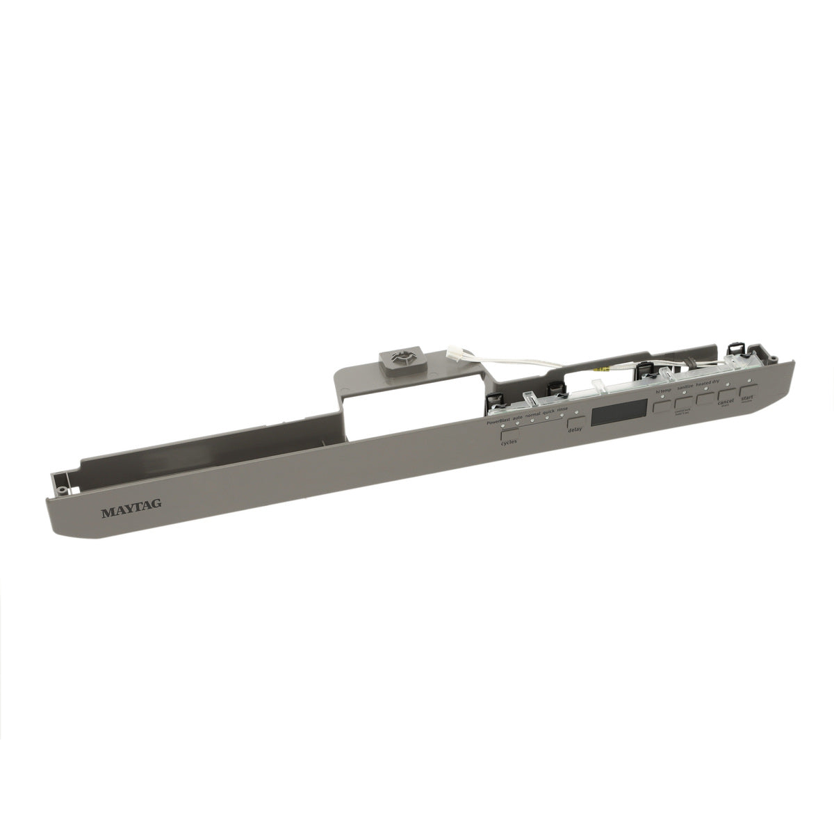 Whirlpool Dishwasher Control Panel Part W10910626
