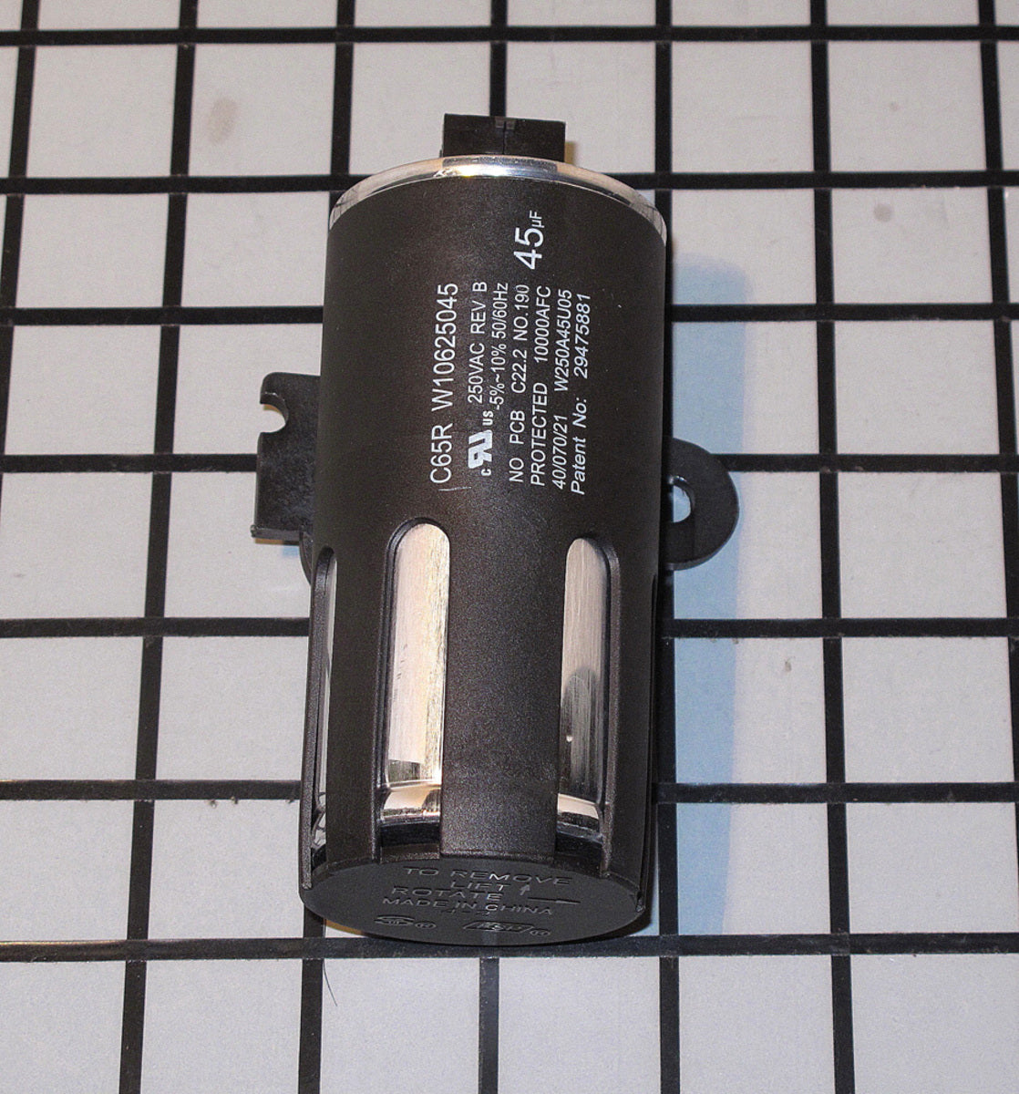 Condensateur W11158830 pour machine à laver Whirlpool
