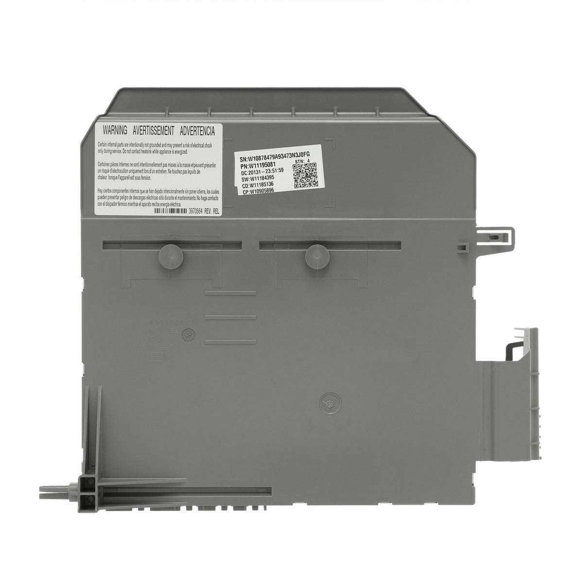 Carte électronique de commande W11201274 pour lave-linge Whirlpool
