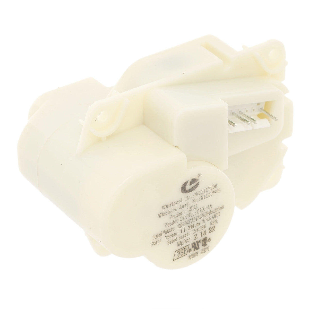 W11202789 Ice Dispenser Auger Motor for Whirlpool Fridge