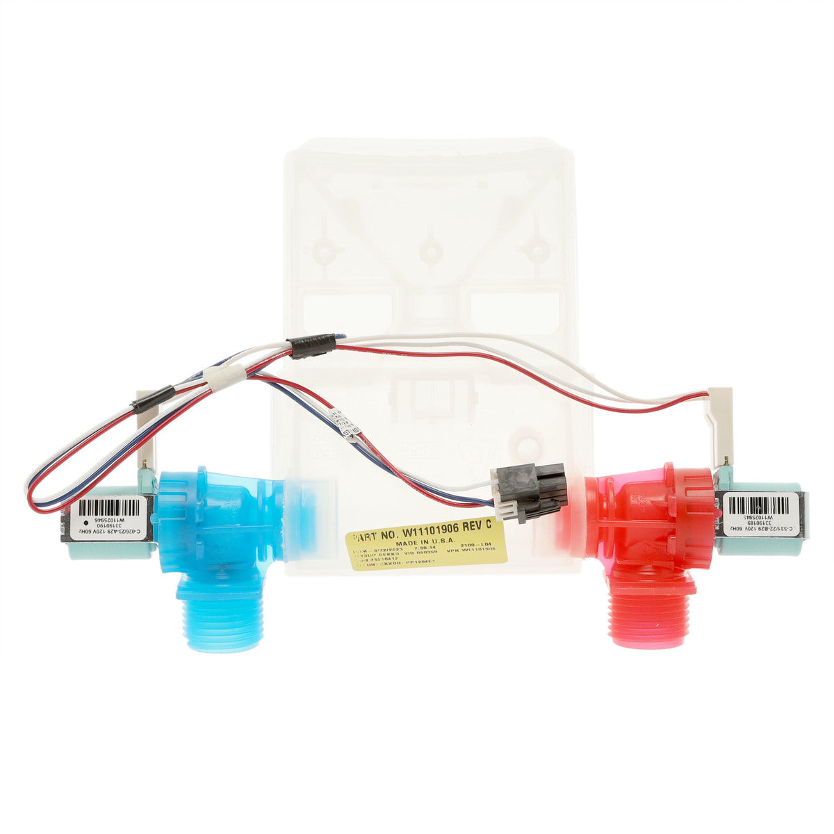 Pièce de rechange pour vanne de lave-linge Whirlpool W11210463