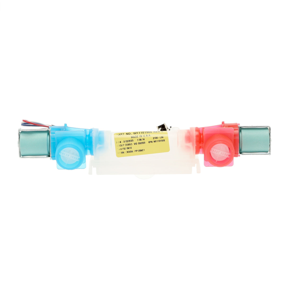 Pièce de rechange pour vanne de lave-linge Whirlpool W11210463