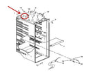Diffuseur de réfrigérateur Whirlpool, pièce W11236851