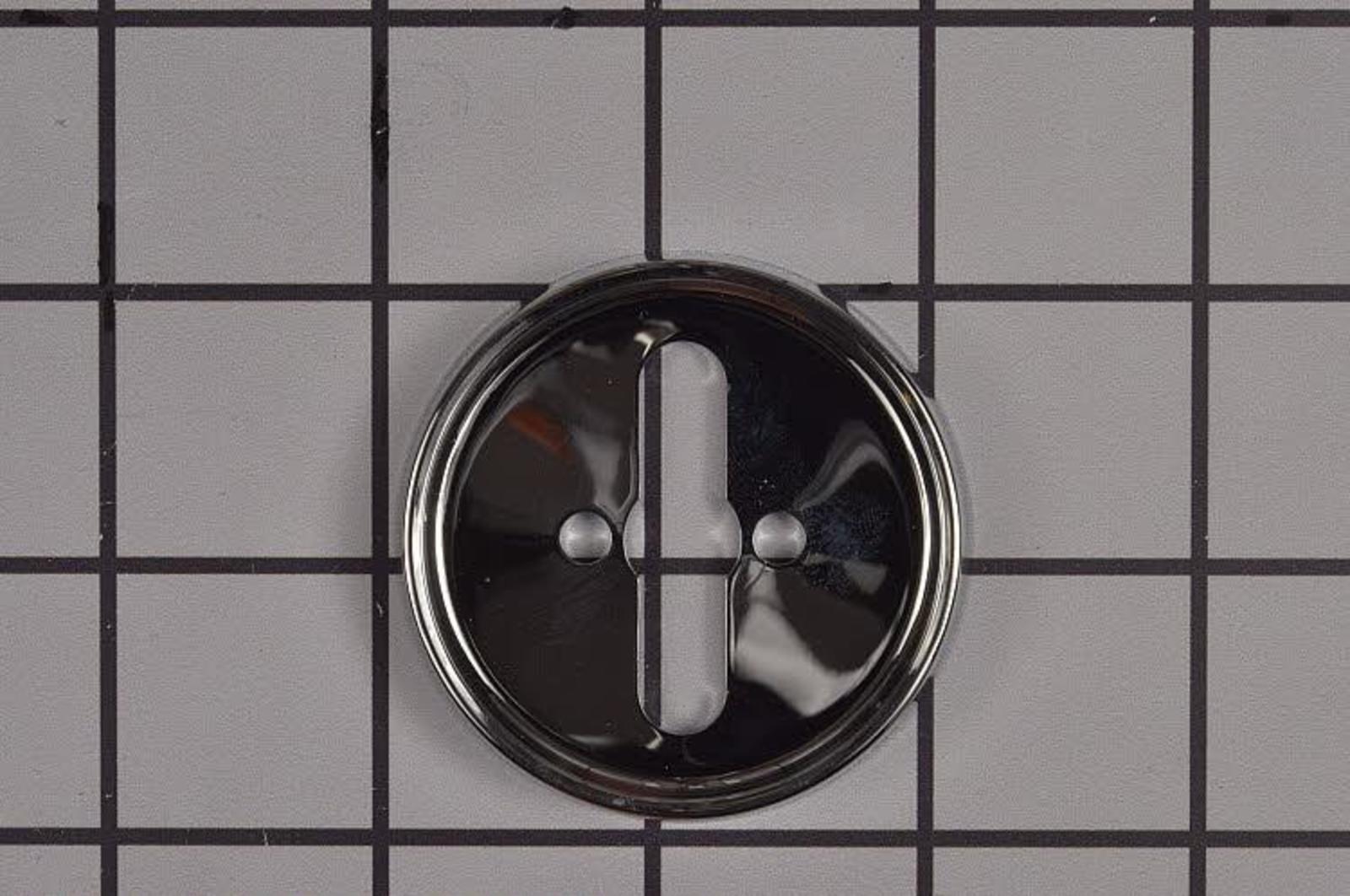 Bague de recouvrement de bouton de commande de four Whirlpool, pièce W11368920