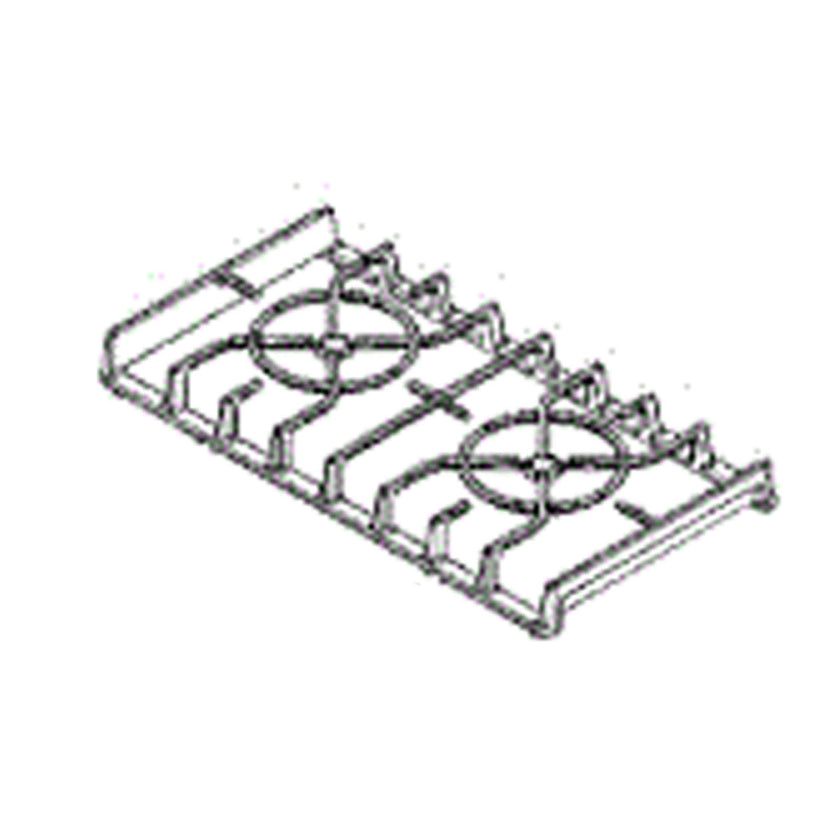 Pièce de rechange pour grille de brûleur de plaque de cuisson Whirlpool W11380128