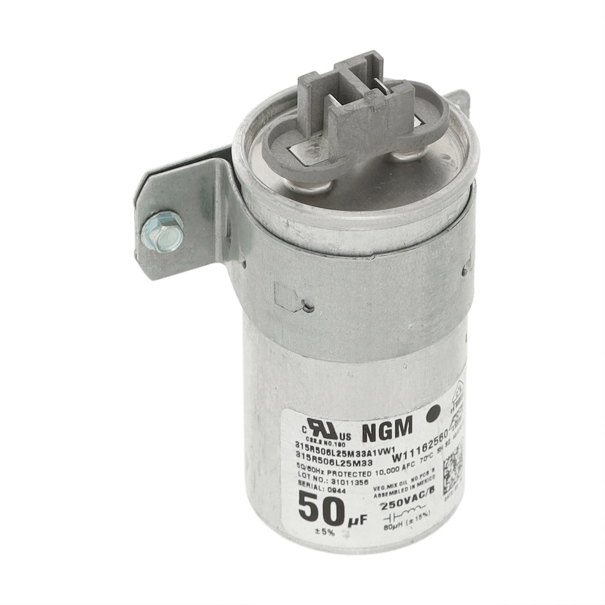 Condensateur W11428524 pour machine à laver Whirlpool