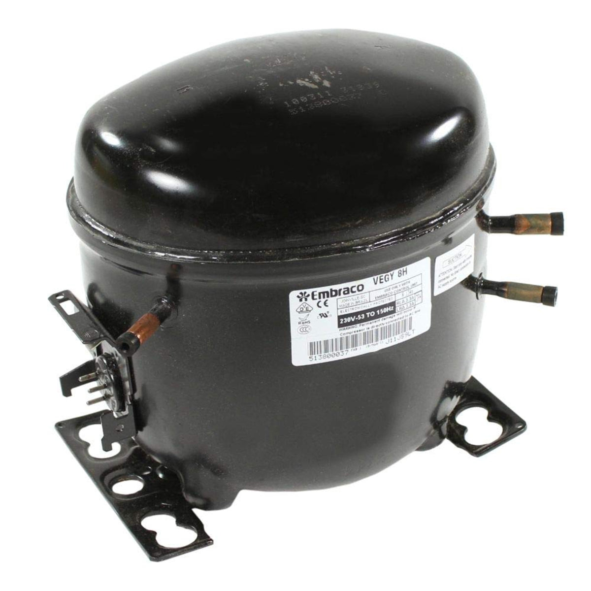 Pièce de rechange pour compresseur de réfrigérateur Whirlpool W11580057