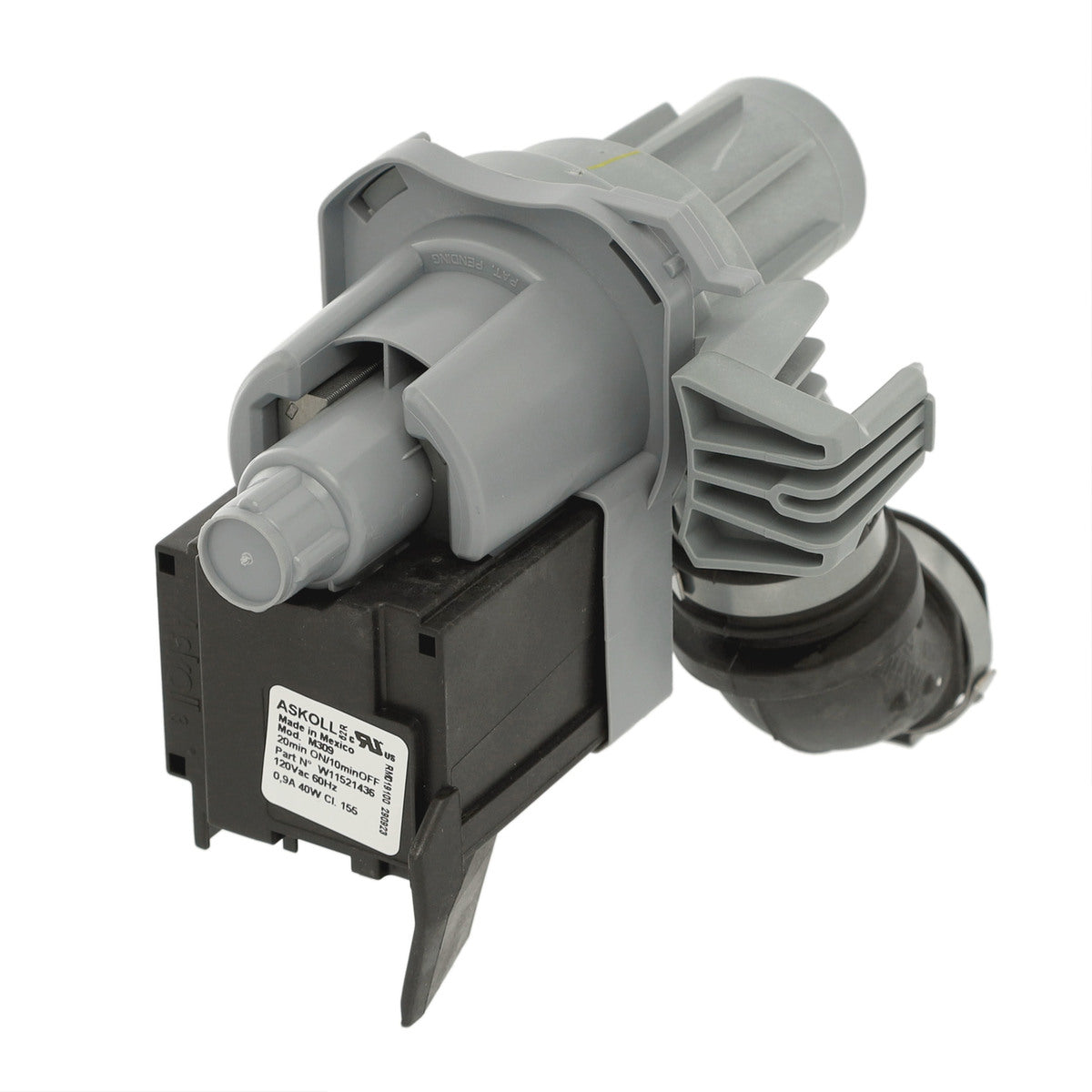 Whirlpool Dishwasher Drain Pump Part W11612327