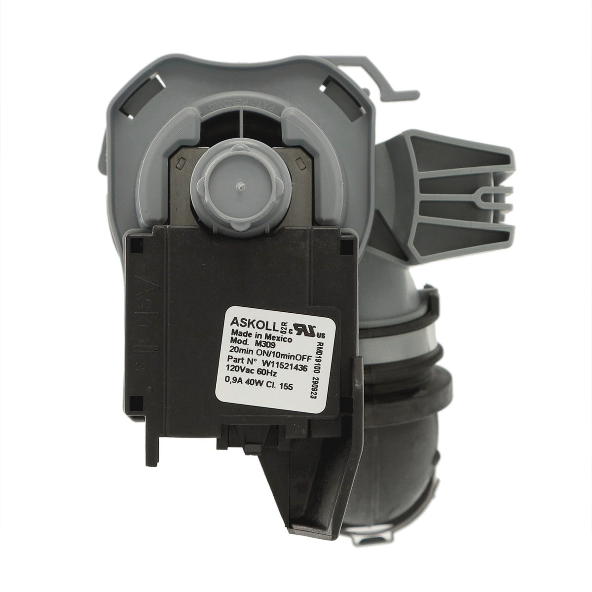 Whirlpool Dishwasher Drain Pump Part W11612327
