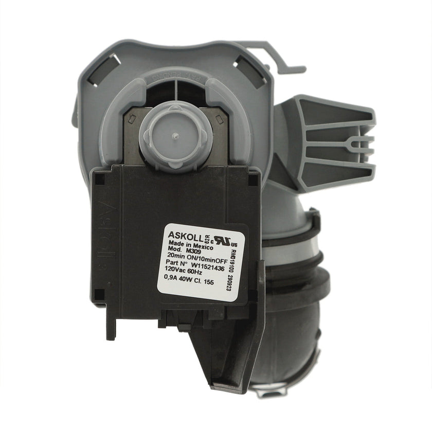 Whirlpool Dishwasher Drain Pump Part W11612327