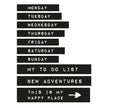Washi Tape Days Planner Essentials 10 RLnr.15