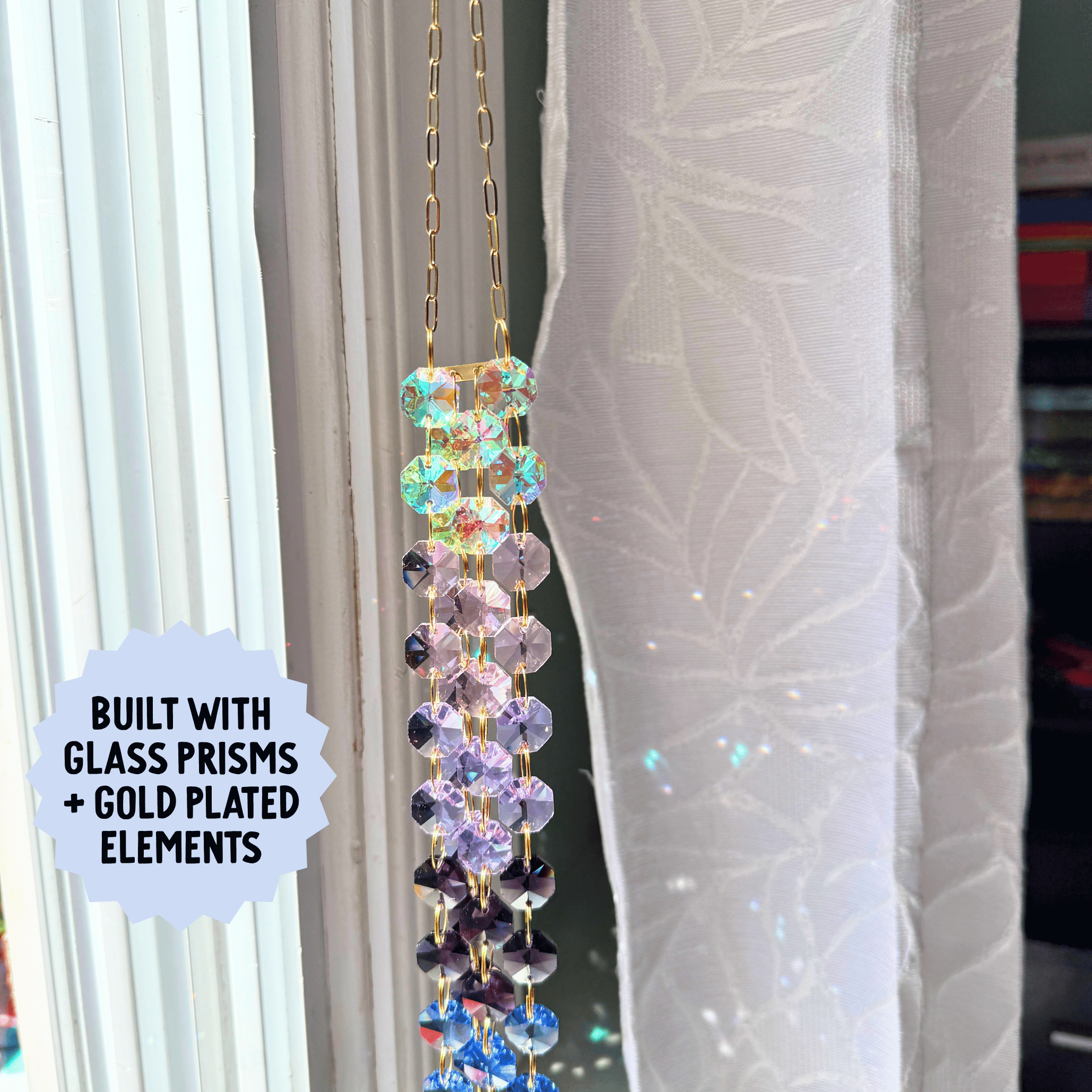 Waterfall Prism Suncatcher