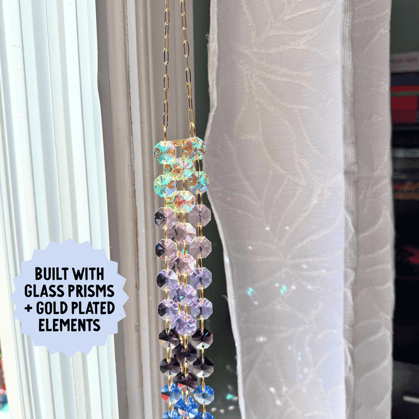 Waterfall Prism Suncatcher