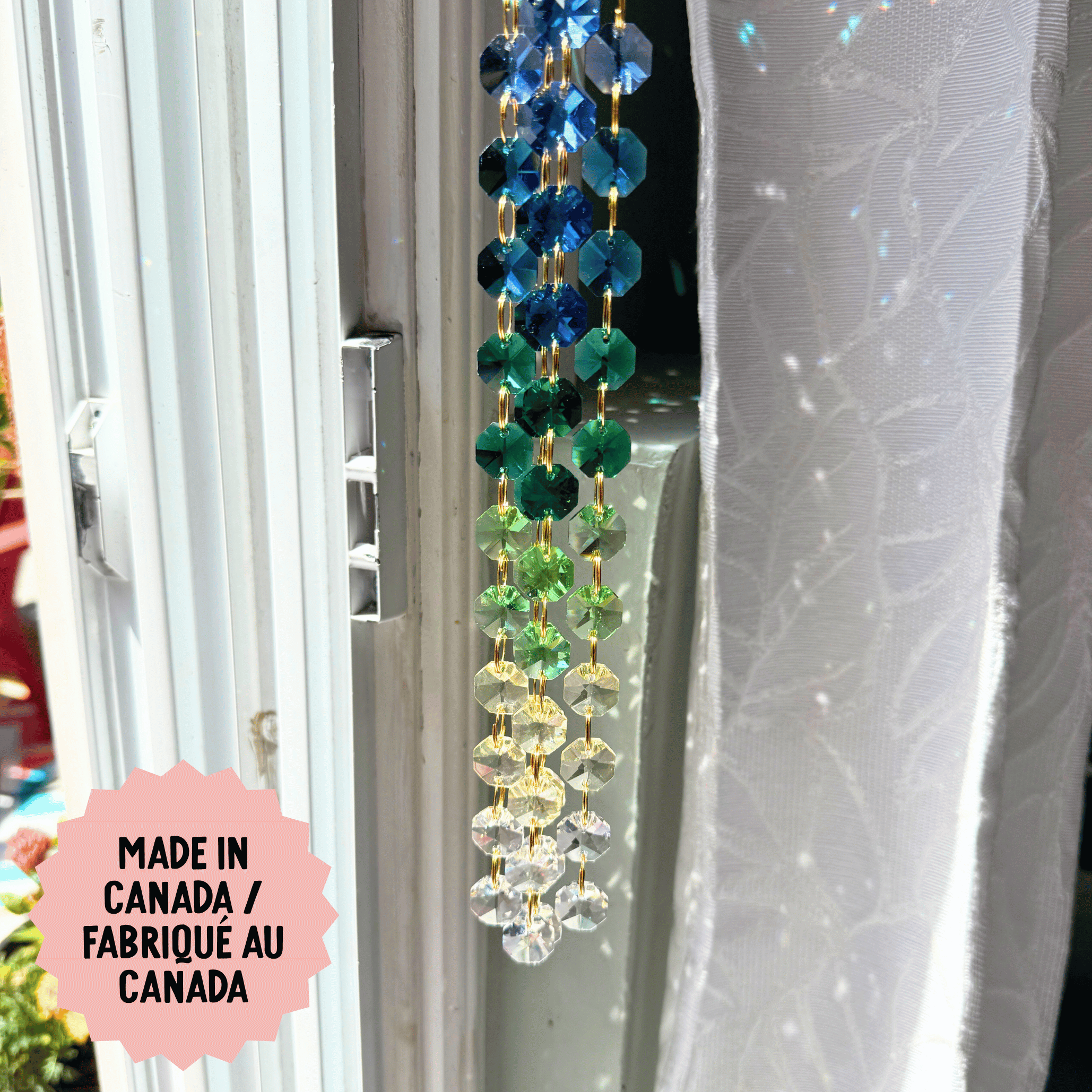 Waterfall Prism Suncatcher