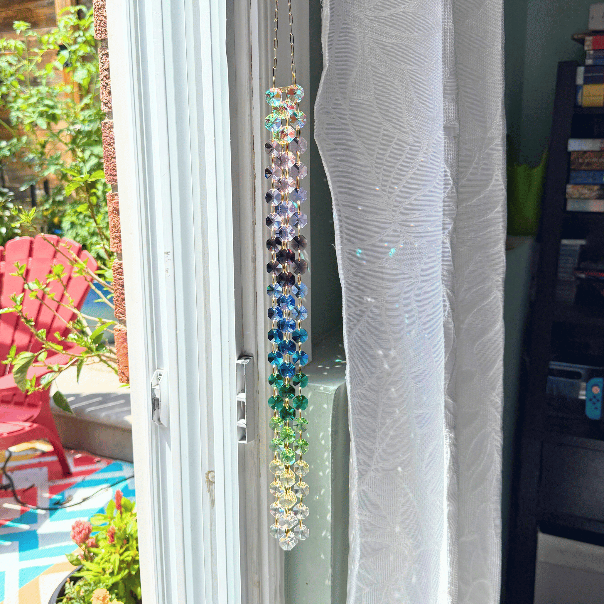 Waterfall Prism Suncatcher