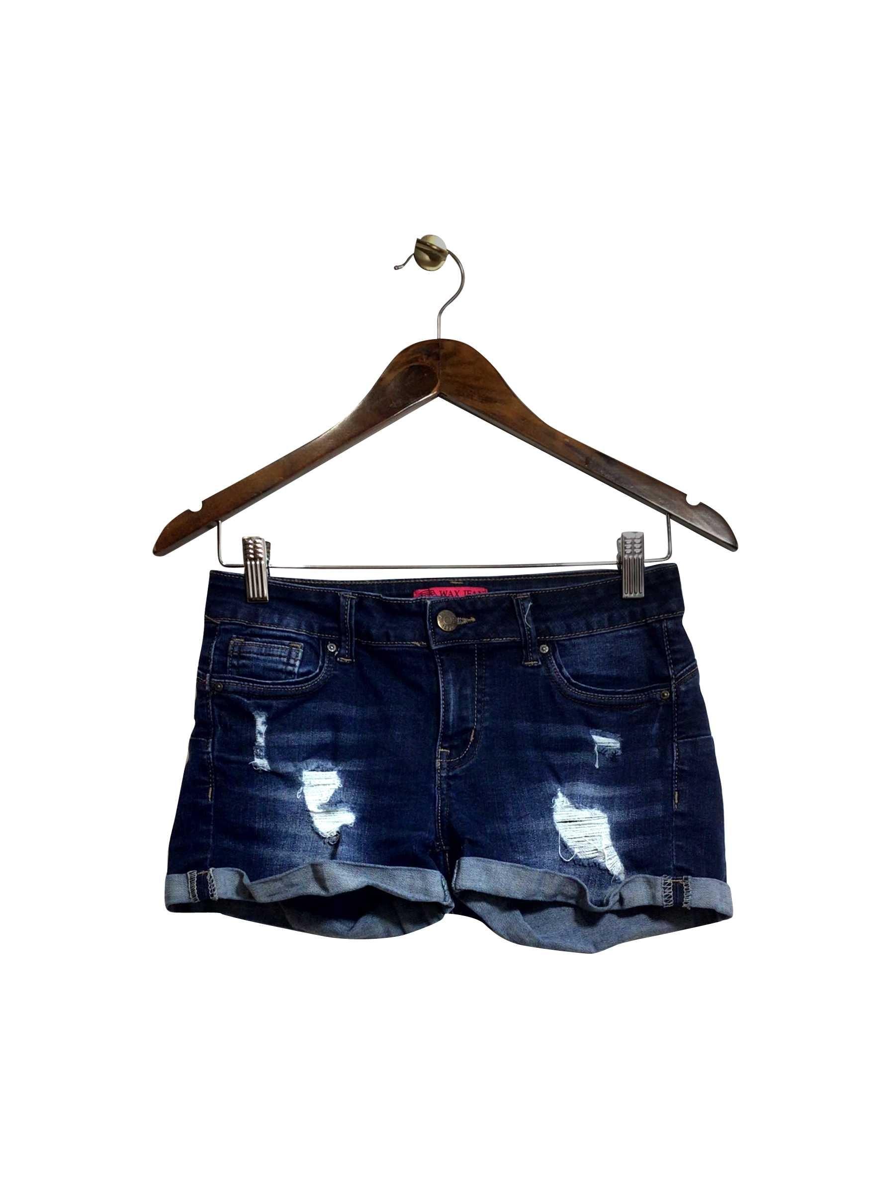 WAX JEANS Regular fit Jeans Shorts in Blue - S