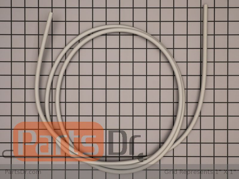 Tube d'eau gris Frigidaire 218976448 pour porte de réfrigérateur