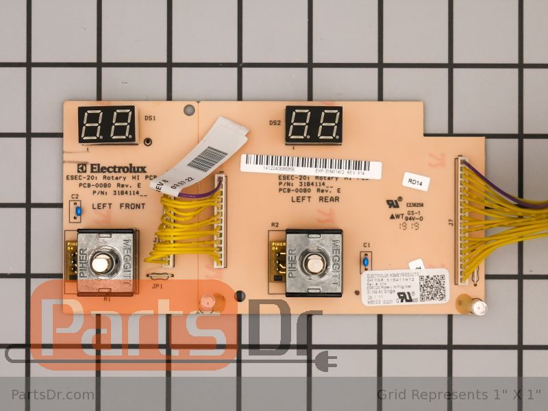 Frigidaire Range Control Assembly Complete 318411412