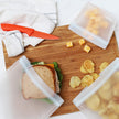 (re)zip 5-piece Stand-Up Leakproof Reusable Storage Bag Starter Kit
