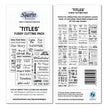 3Quarter Designs Fussy Cutting - Titles