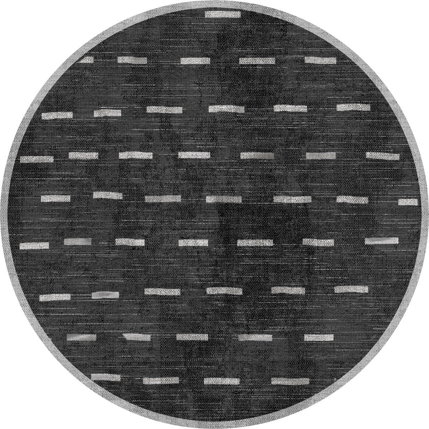 Sando Black Grey Rug